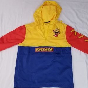 Retro PACMAN Windbreaker Jacket Pullover Classic